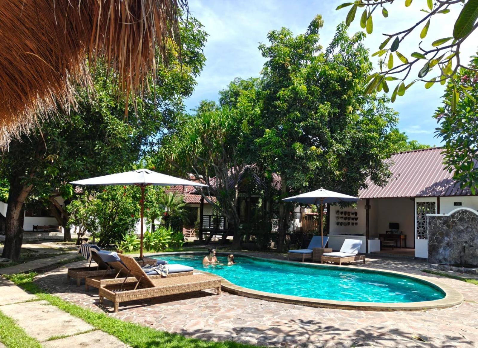 Si Pitung Village Gili Air Eksteriør billede